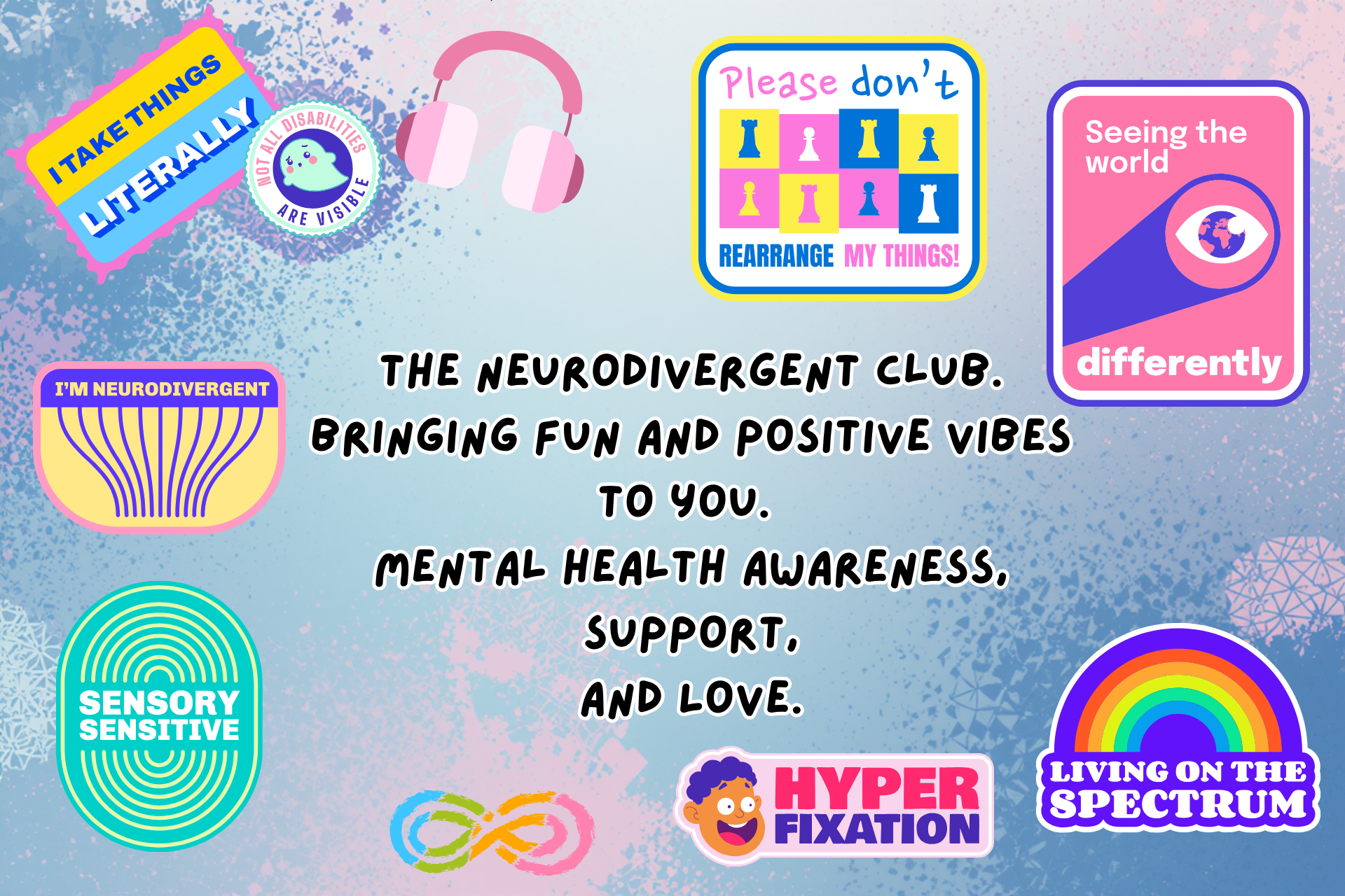 The Neurodivergent Club - Bold & Fun Banner