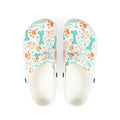 Dog Paw & Bone EVA Clogs — Lightweight Animal Print Garden Shoes