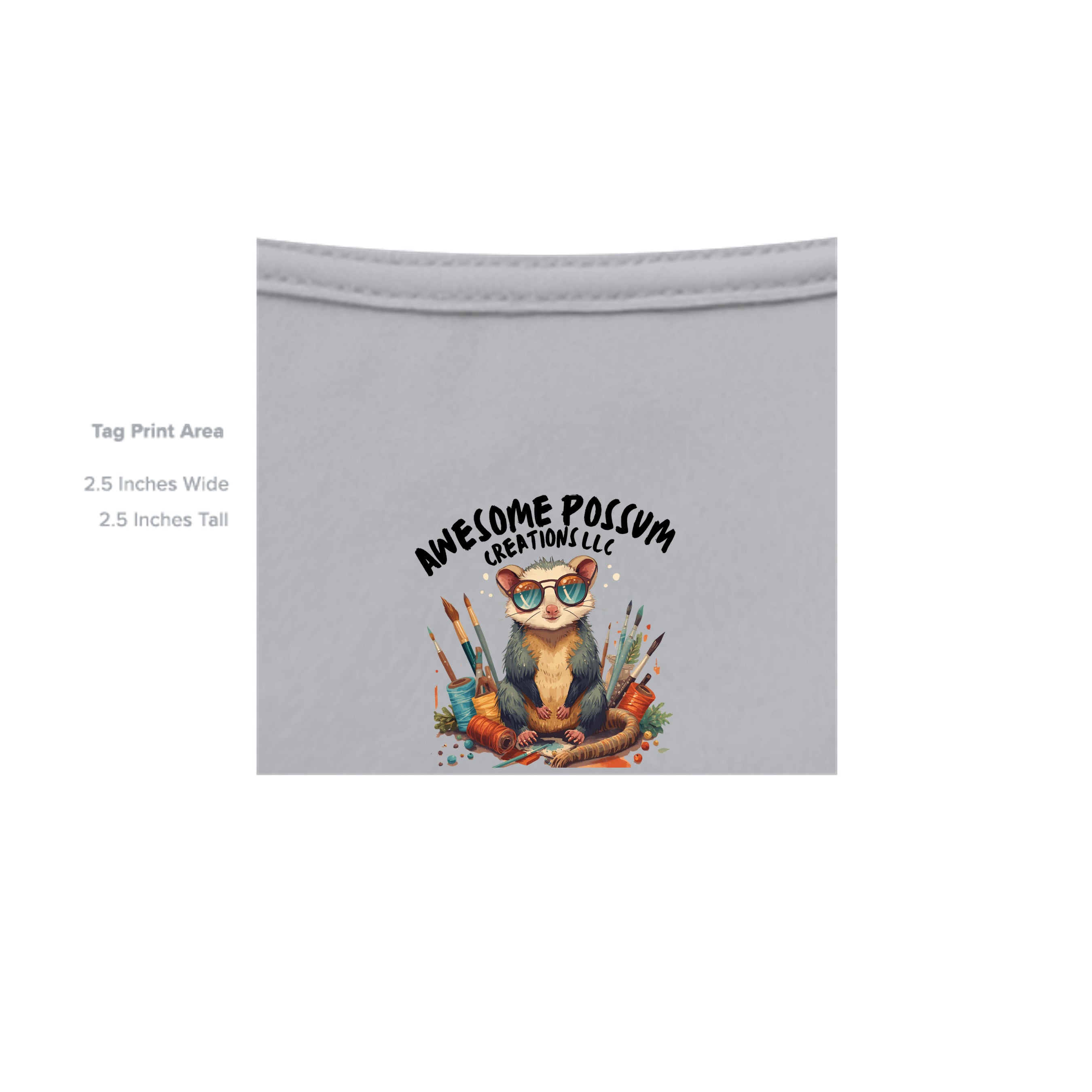 Solid Athletic Grey - 3001C - INSIDE_TAG_LINE