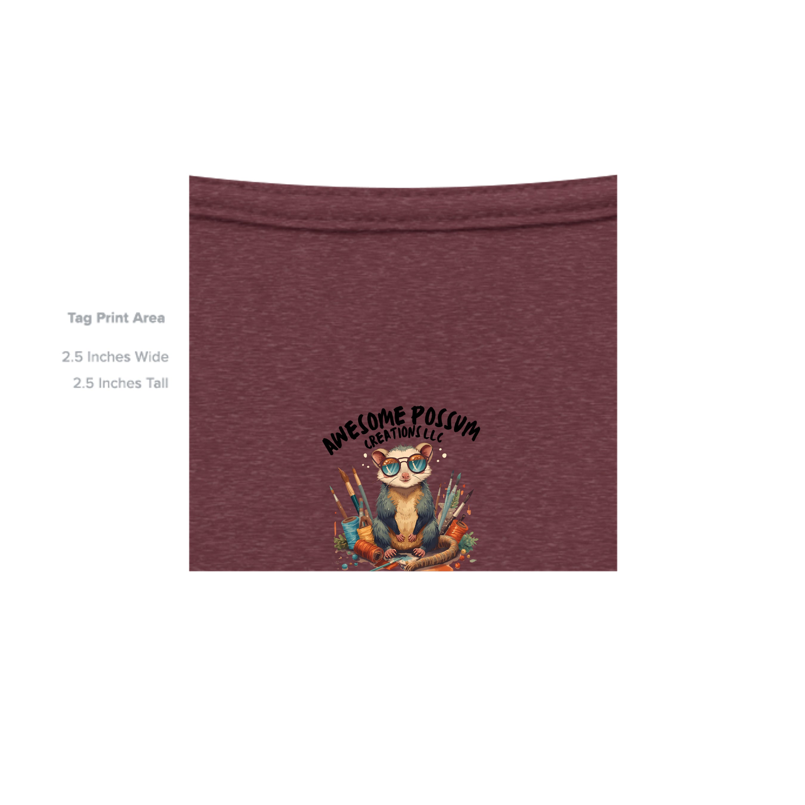 Athletic Maroon - PC54 - INSIDE_TAG_LINE