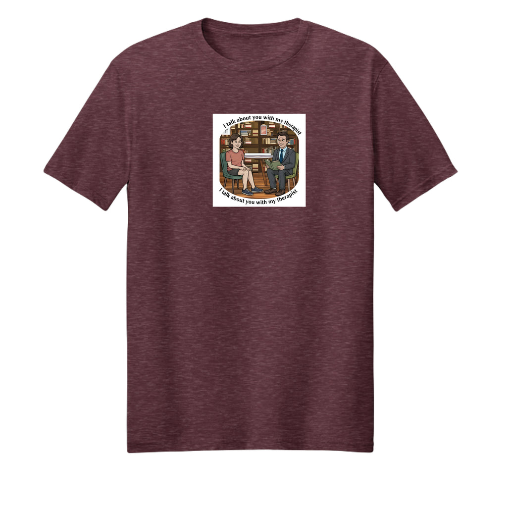 Heather Athletic Maroon - PC54 - FRONT