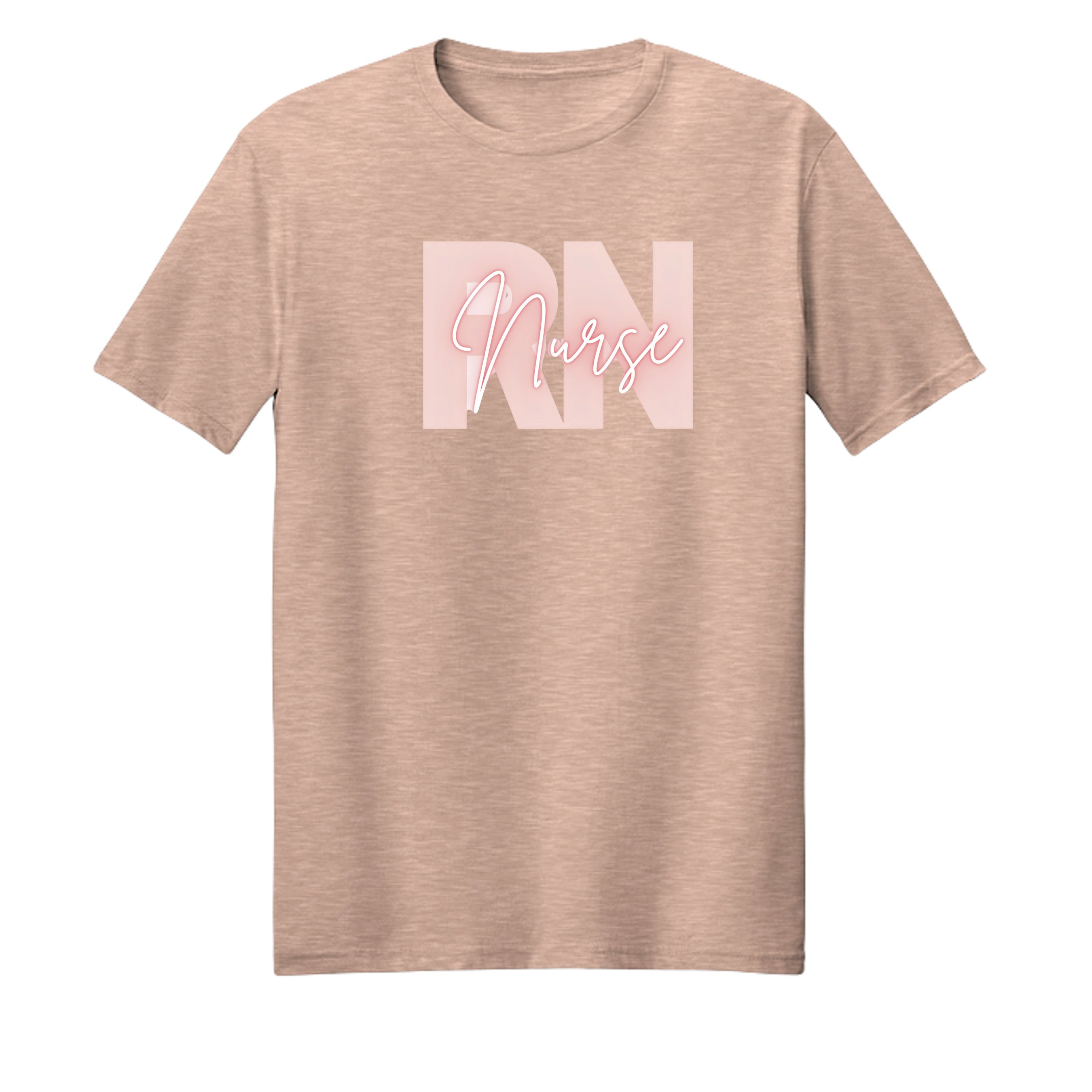 Heathered Dusty Peach - PC54 - FRONT
