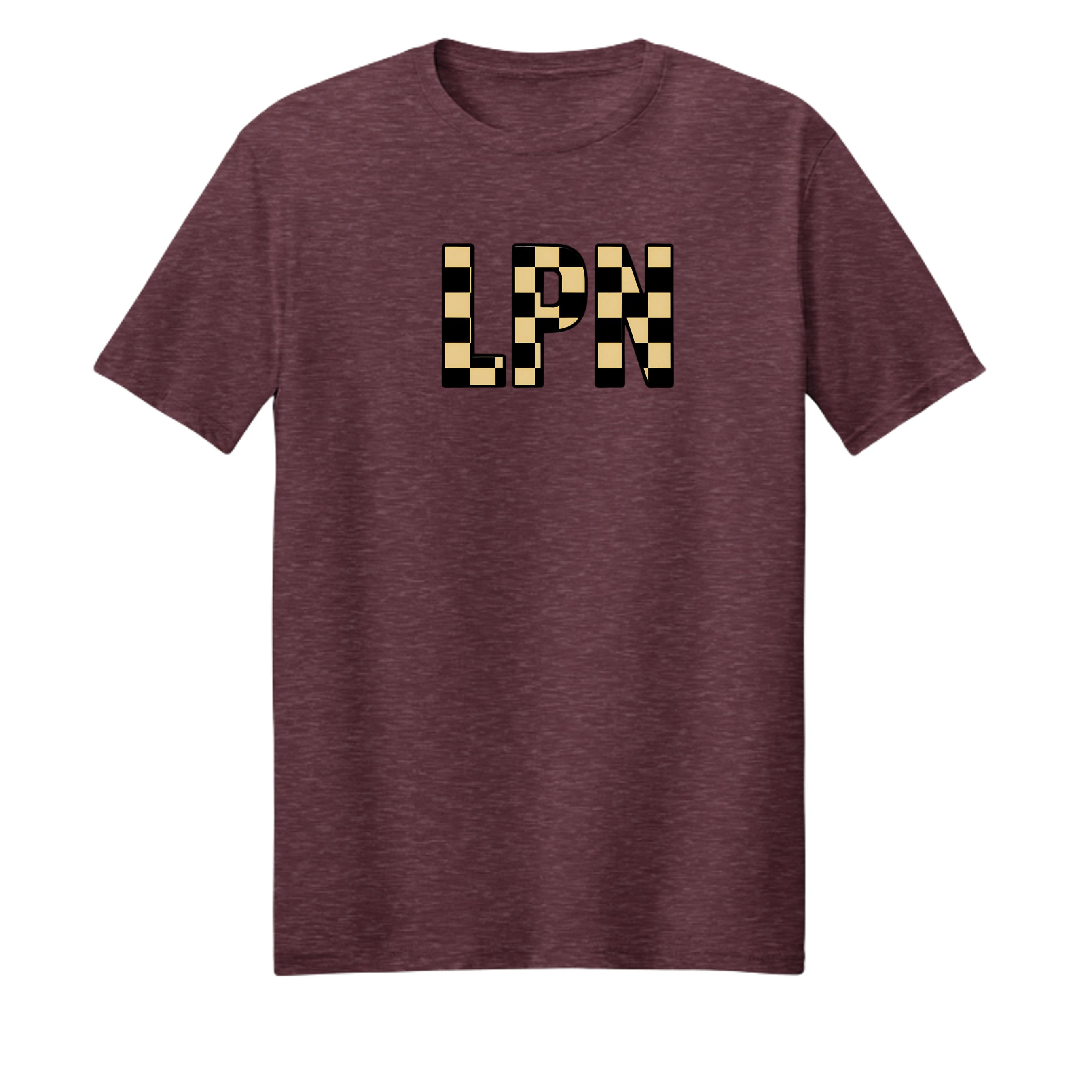 Heather Athletic Maroon - PC54 - FRONT