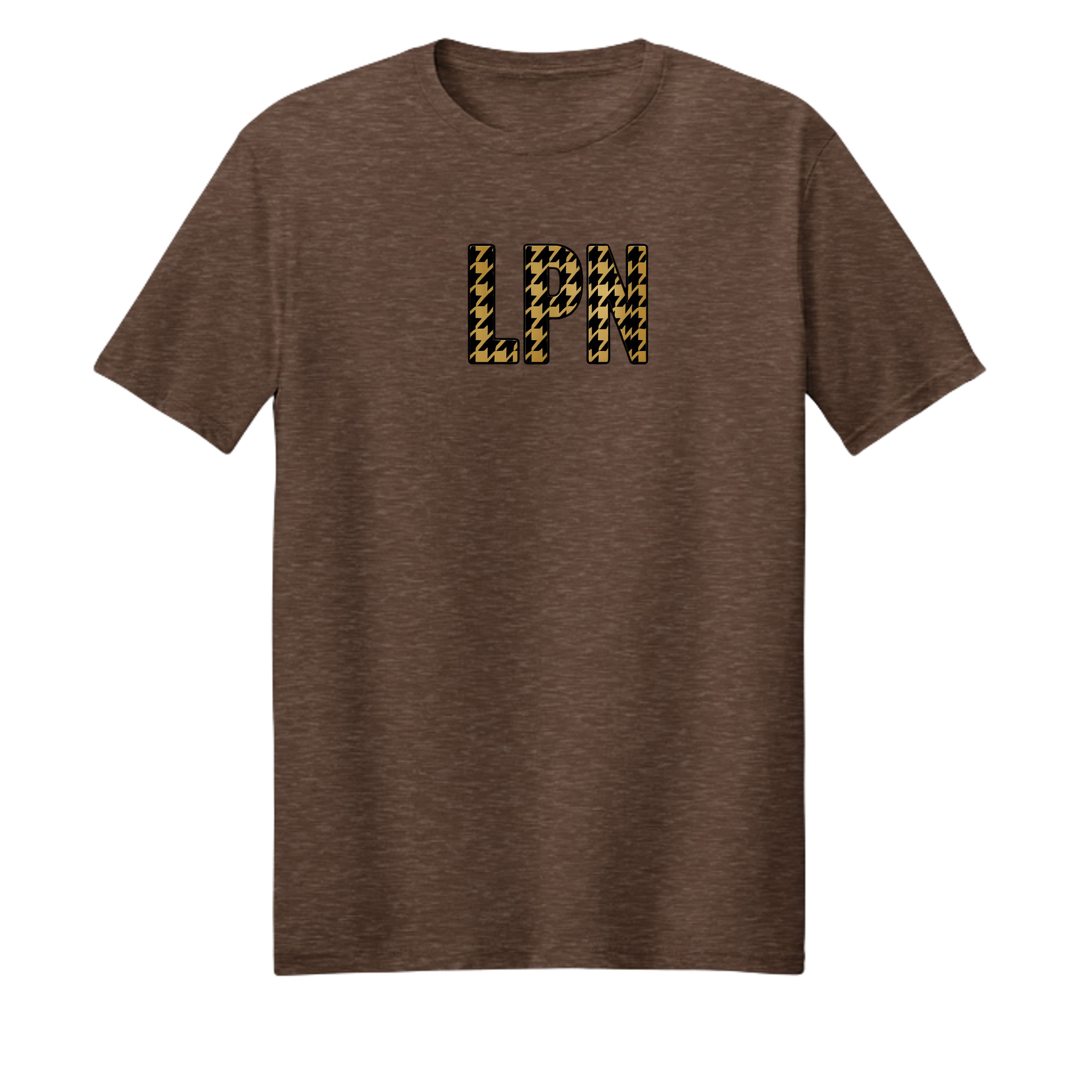 Heather Dark Chocolate Brown - PC54 - FRONT