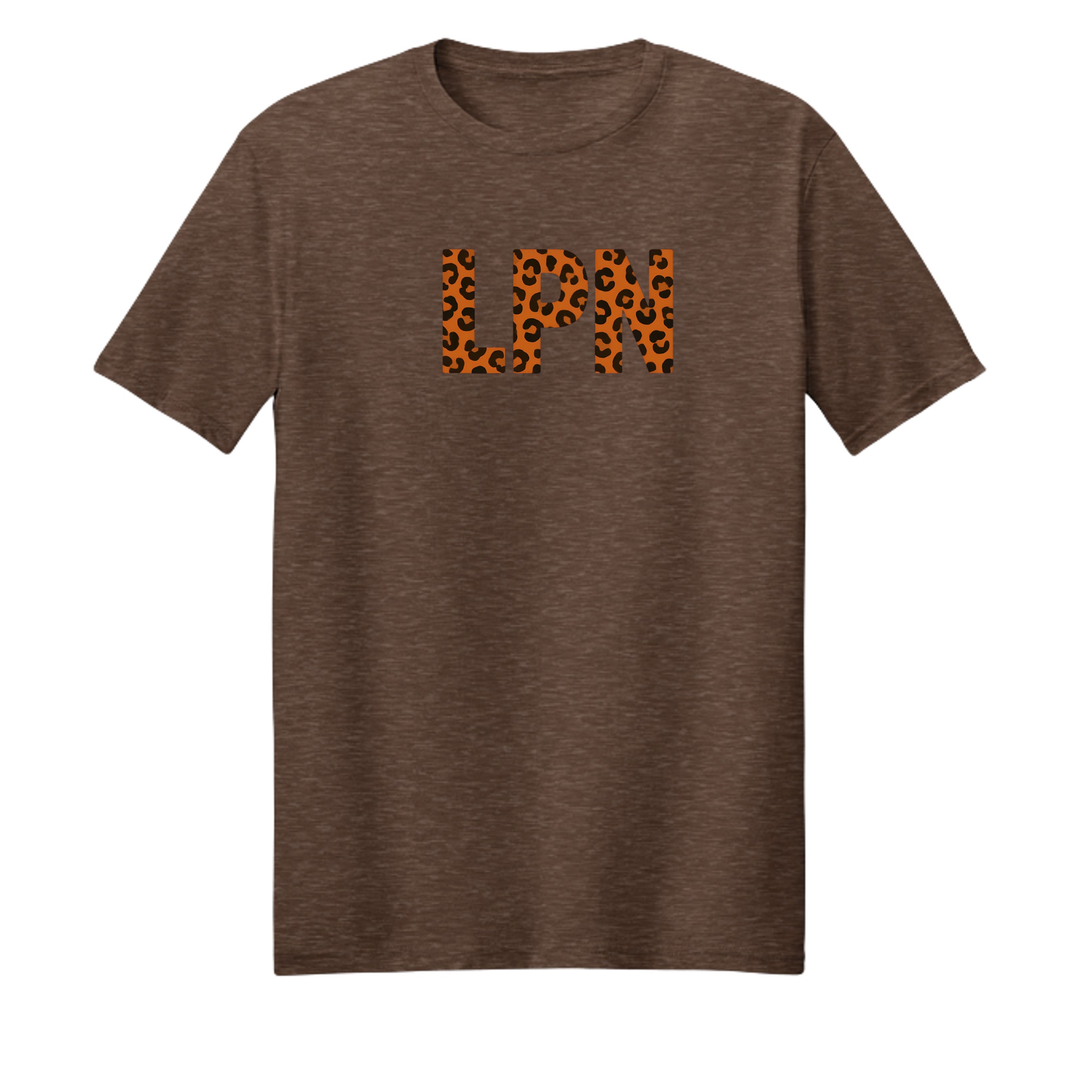 Heather Dark Chocolate Brown - PC54 - FRONT