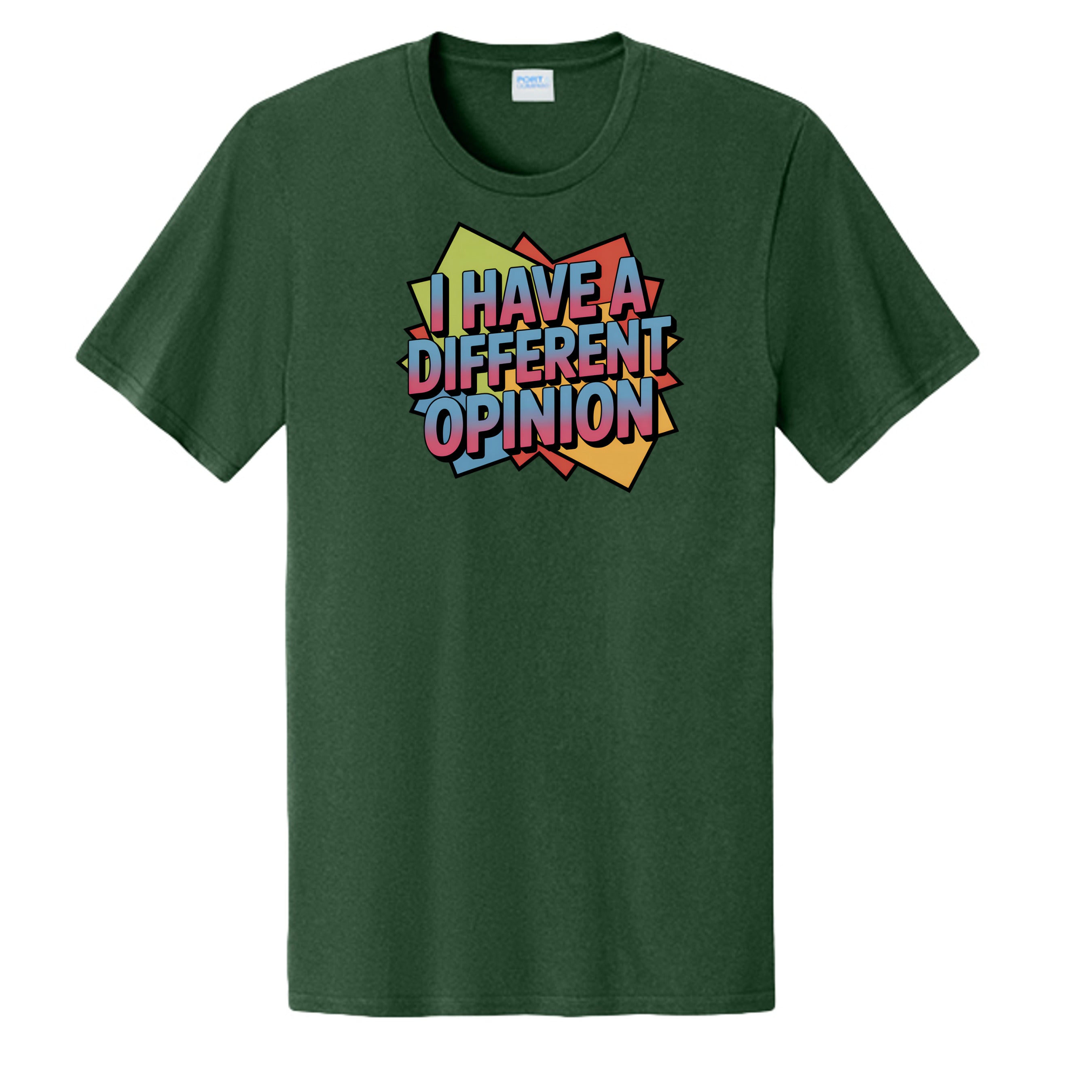 Olive Drab Green Heather - PC43 - FRONT